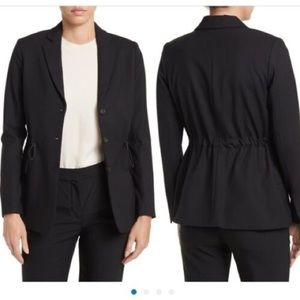 Argent Cinch Waist Blazer